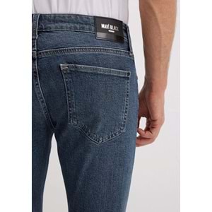 Mavi M0042489342 James Mavi Black Puslu Koyu Mavi Jean Pantolon Erkek Kot Pantolon