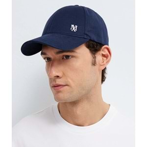 Mavi M0911882-34606 Mühür Logo Nakışlı Şapka