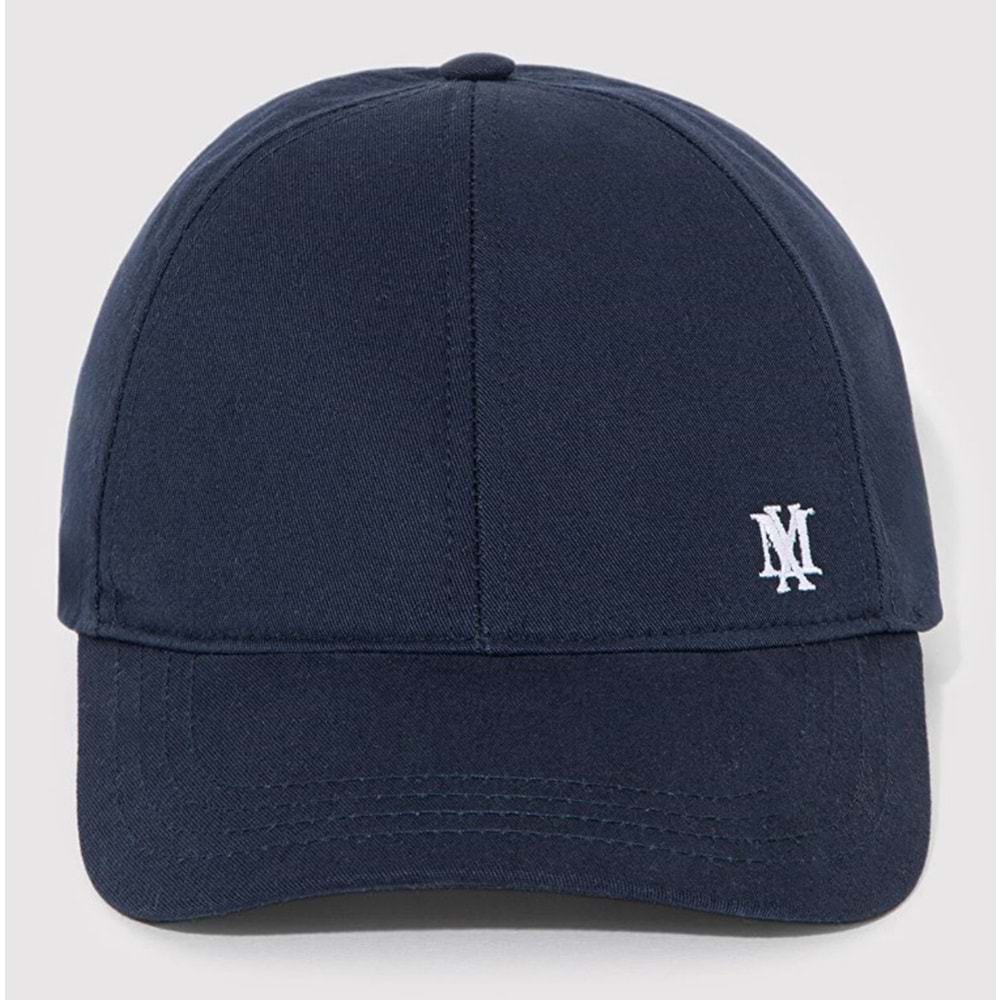 Mavi M0911882-34606 Mühür Logo Nakışlı Şapka