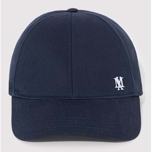 Mavi M0911882-34606 Mühür Logo Nakışlı Şapka