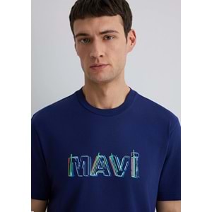 Mavi M0612587-70496 Mavi Baskılı Tişört T-Shirt Kadın Tişört