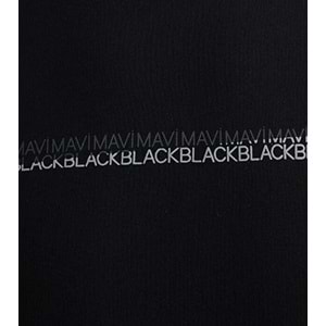 Mavi M0612647-900 Mavi Black Baskılı Tişört Erkek T-Shirt