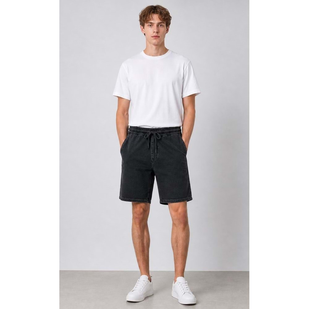 Mavi M0410093-89807 Mavi Samos Deep Smoke Denim Erkek Şort
