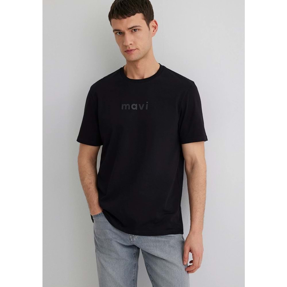 Mavi M0612732-900 Mavi Logo Baskılı T-Shirt Erkek Tişort