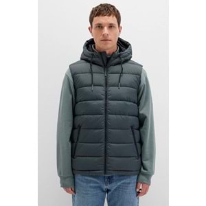 Mavi 0110604-71598 Kapüşonlu Şişme Erkek Yelek