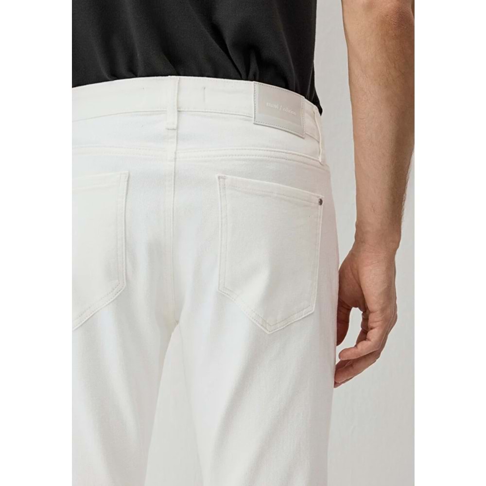 Mavi M0035190581 Marcus Edition Beyaz Jean Pantolon Erkek Kot Pantolon