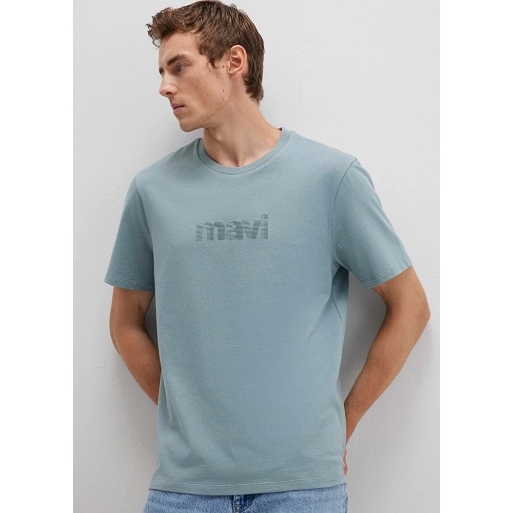 Mavi M0612936-70118 Mavi Logo Baskılı Tişört Erkek T-Shirt