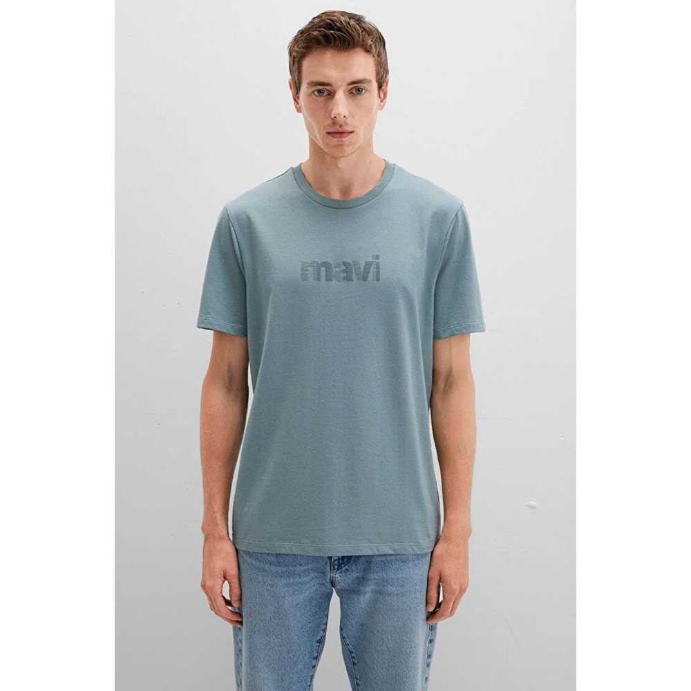Mavi M0612936-70118 Mavi Logo Baskılı Tişört Erkek T-Shirt