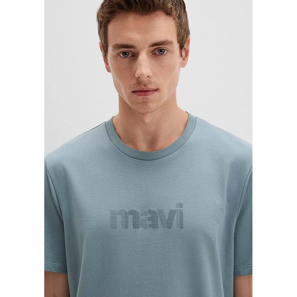 Mavi M0612936-70118 Mavi Logo Baskılı Tişört Erkek T-Shirt