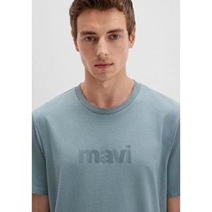 Mavi M0612936-70118 Mavi Logo Baskılı Tişört Erkek T-Shirt
