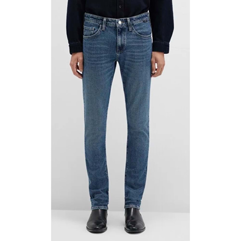 Mavi 001070-90983 Kvnç Mavi Black Puslu Mavi Jean Pantolon Erkek Kot Pantolon