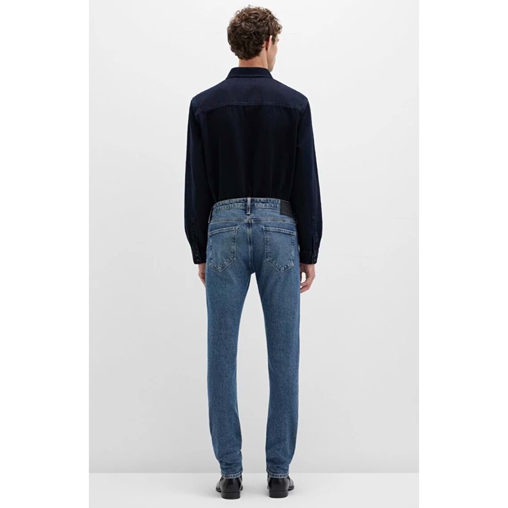 Mavi 001070-90983 Kvnç Mavi Black Puslu Mavi Jean Pantolon Erkek Kot Pantolon