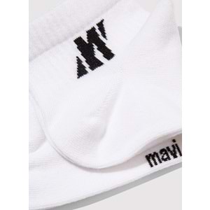 Mavi M0911962-20843 Mavi N Pro Logo Nakışlı Unisex Çorap