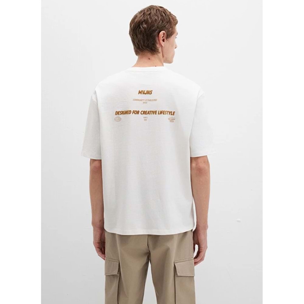 Mavi 0612913-84001 Baskılı Tişört Kısa Kol Tişört Erkek T-Shirt