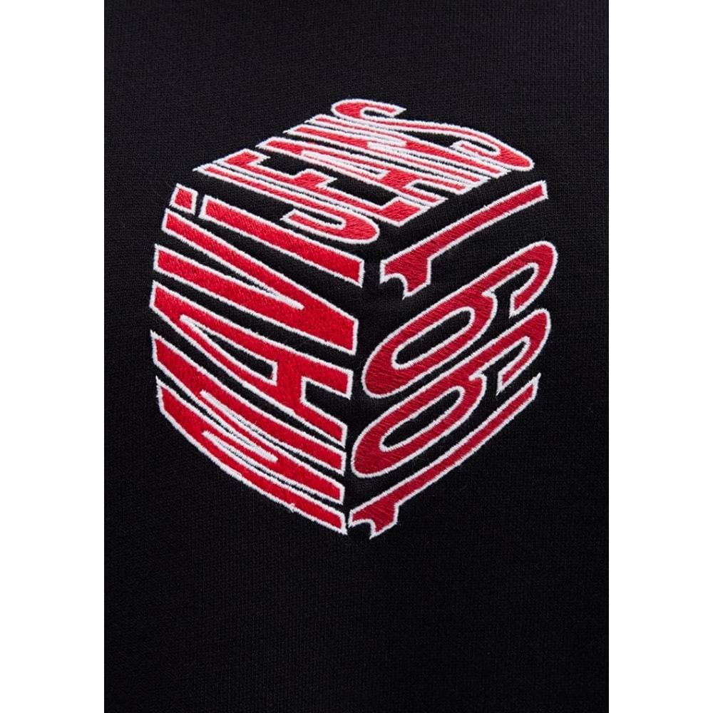 Mavi 0S10397 Baskılı Erkek Kapüşonlu Sweatshirt