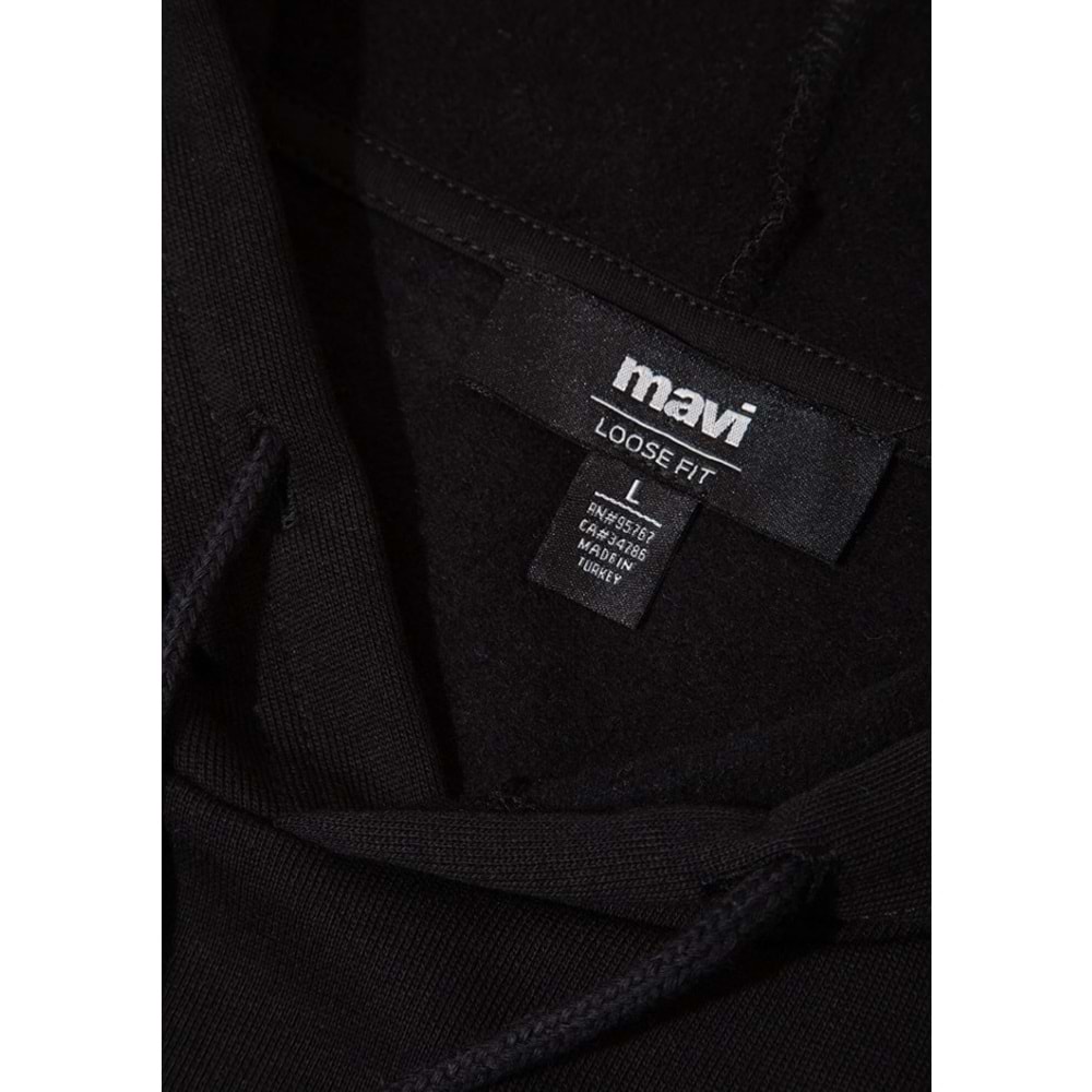 Mavi 0S10397 Baskılı Erkek Kapüşonlu Sweatshirt