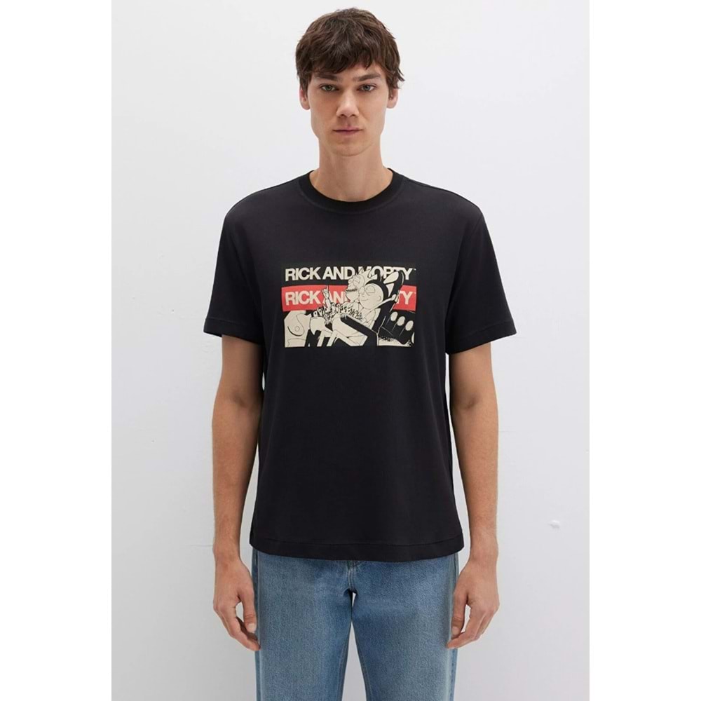 Mavi M0612922-900 Mavi Rick And Morty Baskılı T-Shirt Erkek Tişort