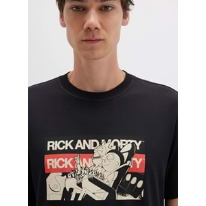 Mavi M0612922-900 Mavi Rick And Morty Baskılı T-Shirt Erkek Tişort