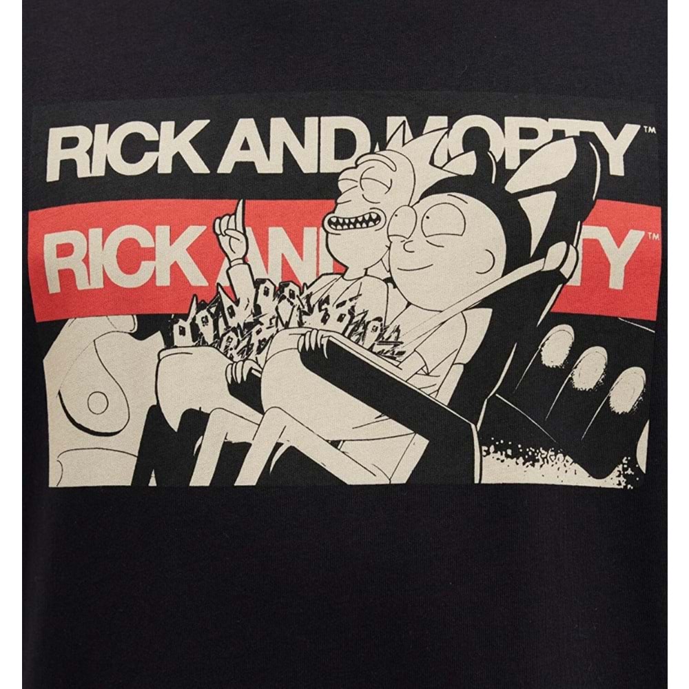 Mavi M0612922-900 Mavi Rick And Morty Baskılı T-Shirt Erkek Tişort