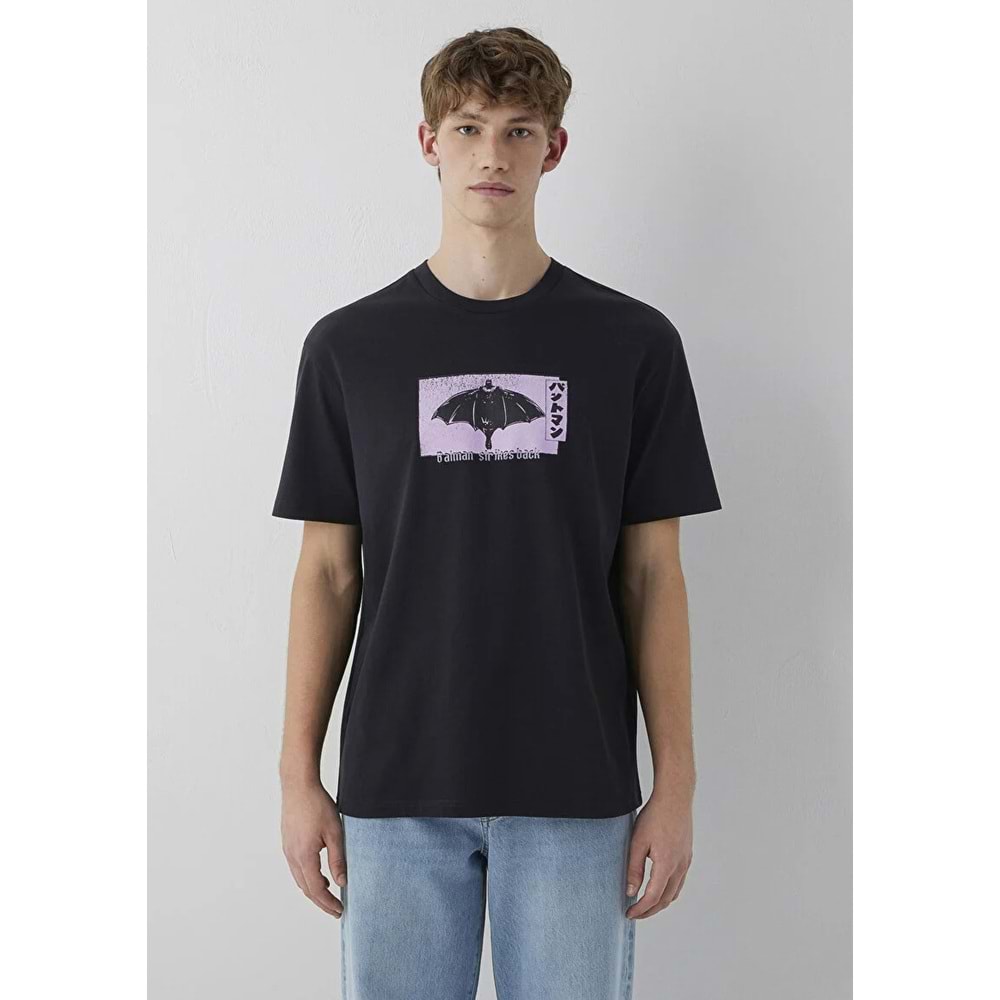 Mavi M0612920-900 Mavi Batman Baskılı T-Shirt Erkek Tişort