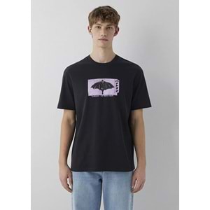 Mavi M0612920-900 Mavi Batman Baskılı T-Shirt Erkek Tişort