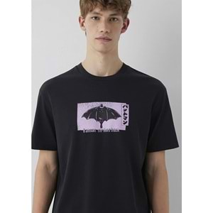 Mavi M0612920-900 Mavi Batman Baskılı T-Shirt Erkek Tişort