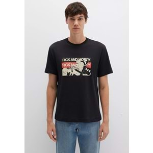 Mavi M0612922-900 Mavi Rick And Morty Baskılı T-Shirt Erkek Tişort