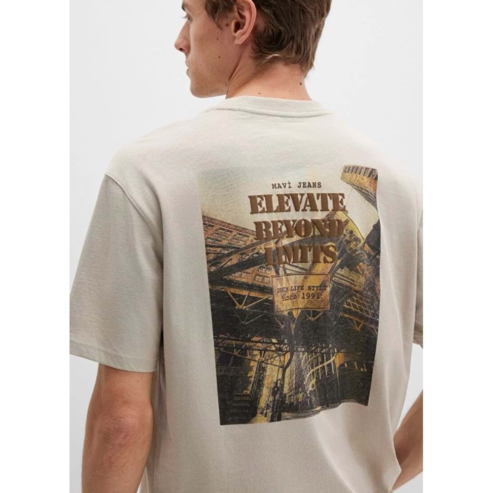 Mavi 0612837-70039 Baskılı Baskılı Tişört Erkek T-Shirt