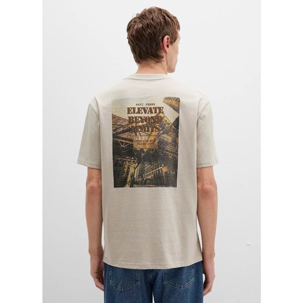 Mavi 0612837-70039 Baskılı Baskılı Tişört Erkek T-Shirt