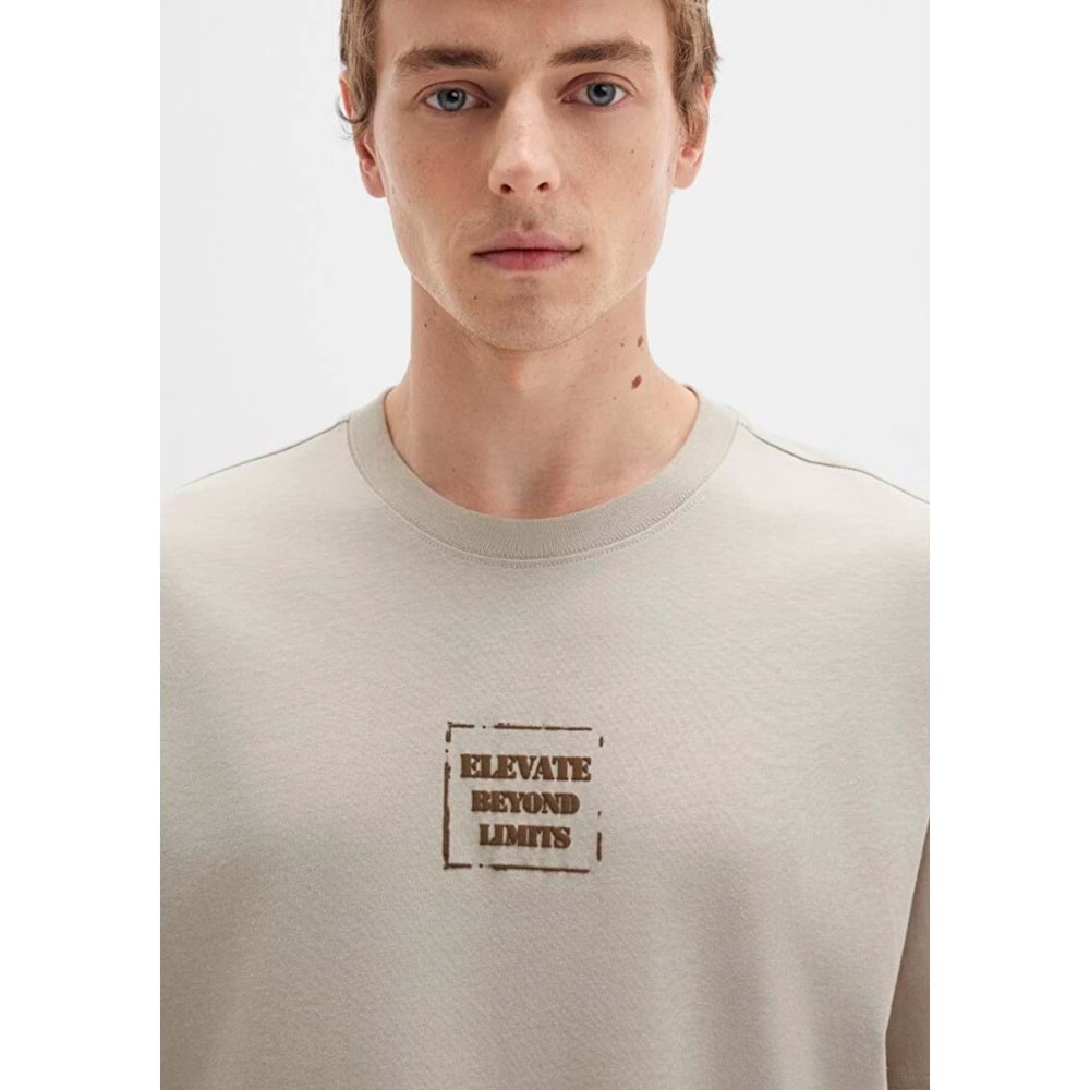 Mavi 0612837-70039 Baskılı Baskılı Tişört Erkek T-Shirt