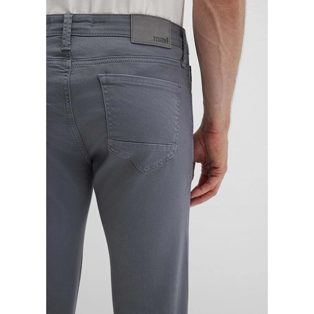 Mavi M0042290683 Jake Sisli Gri Gabardin Jean Pantolon Erkek Kot Pantolon