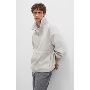 Mavi 0211684-70074 Yarım Fermuarlı Kanguru Cepli Erkek Sweatshirt