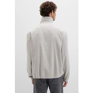 Mavi 0211684-70074 Yarım Fermuarlı Kanguru Cepli Erkek Sweatshirt