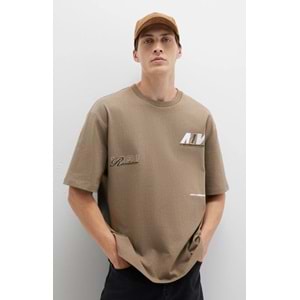 Mavi 0612912 Baskılı Tişört Kısa Kol Tişört Erkek T-Shirt