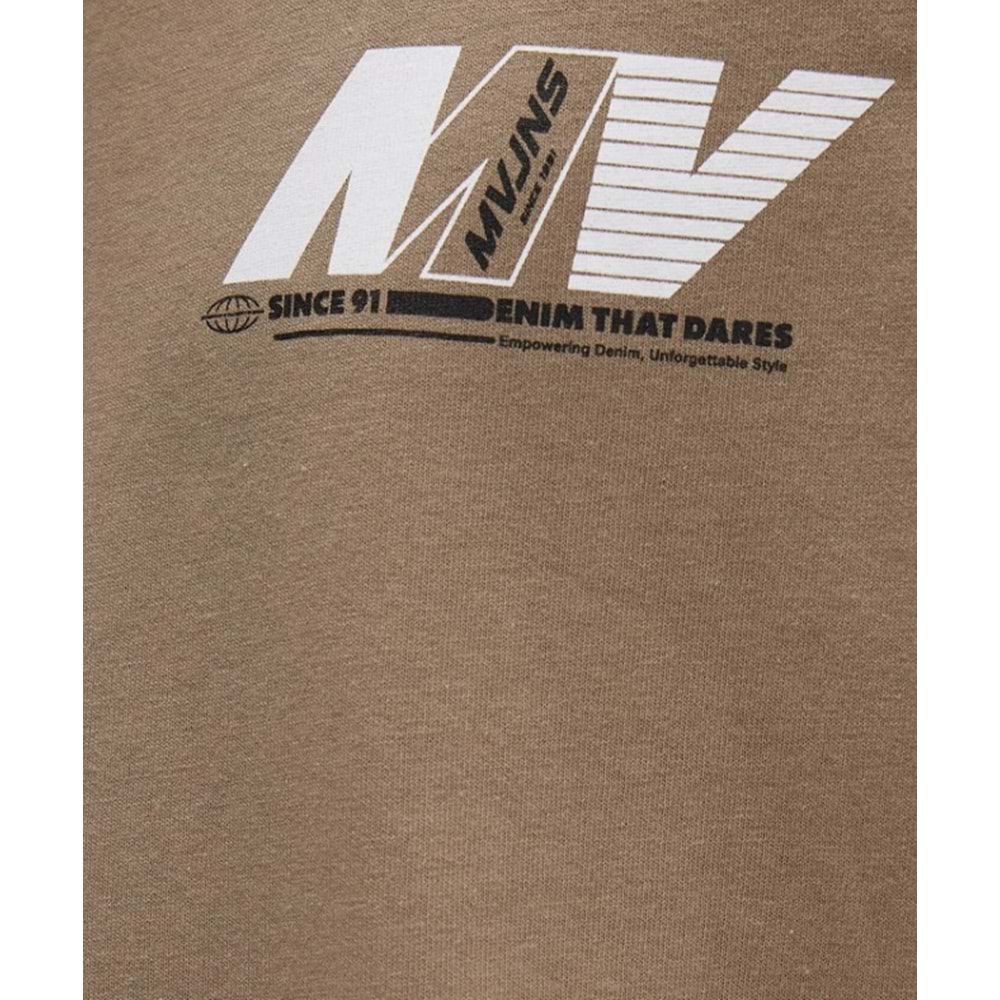 Mavi 0612912 Baskılı Tişört Kısa Kol Tişört Erkek T-Shirt