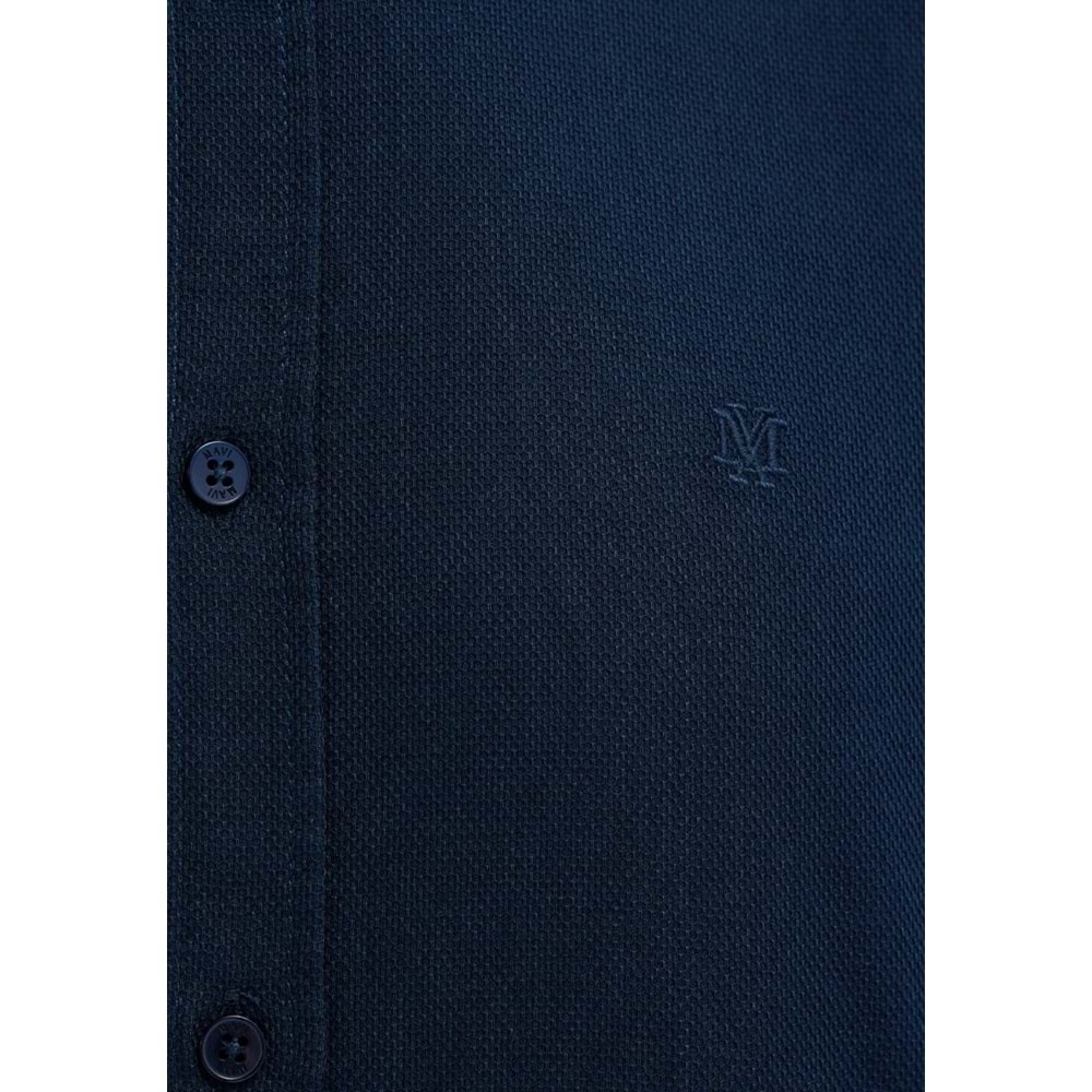 Mavi M0211656-80872 Mavi Logo Nakışlı Gömlek Erkek Gömlek