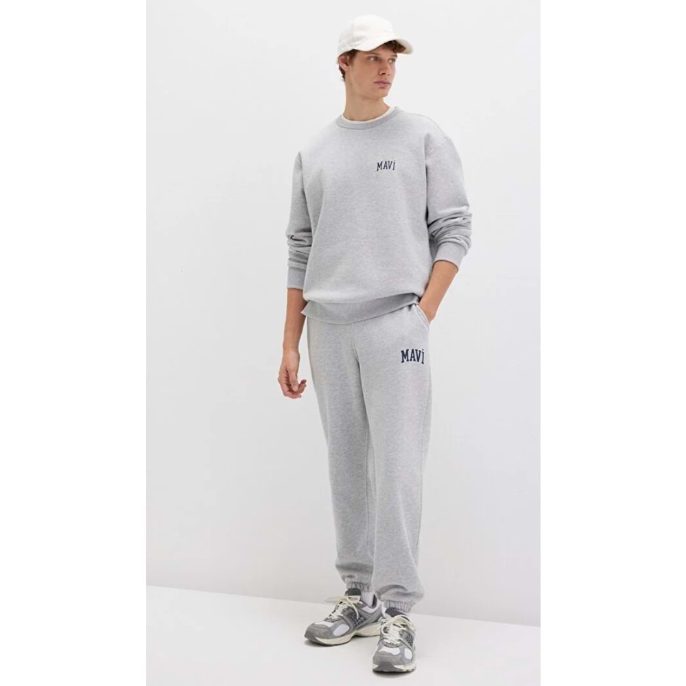 Mavi M0010207-80018 Mavi Logo Baskılı Eşofman Altı Erkek Eşofman Altı