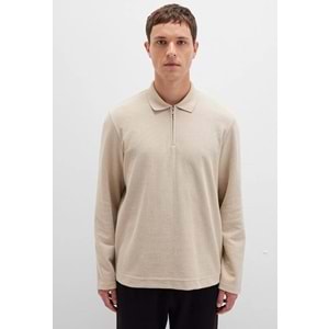 Mavi 0613045-70039 Yarım Fermuarlı Uzun Kollu Tişört Erkek T-Shirt