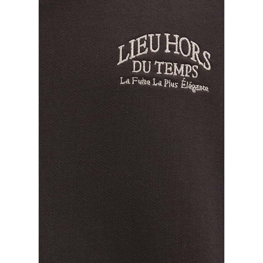 Mavi 0S10479-70219 Polo Yaka Nakışlı Erkek Kapüşonlu Sweatshirt