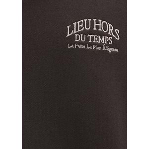 Mavi 0S10479-70219 Polo Yaka Nakışlı Erkek Kapüşonlu Sweatshirt