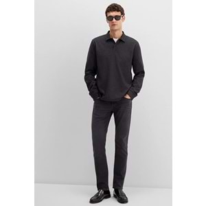 Mavi 0613041-80024 Uzun Kollu İnterlok Tişört Erkek T-Shirt