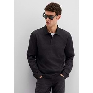 Mavi 0613041-80024 Uzun Kollu İnterlok Tişört Erkek T-Shirt