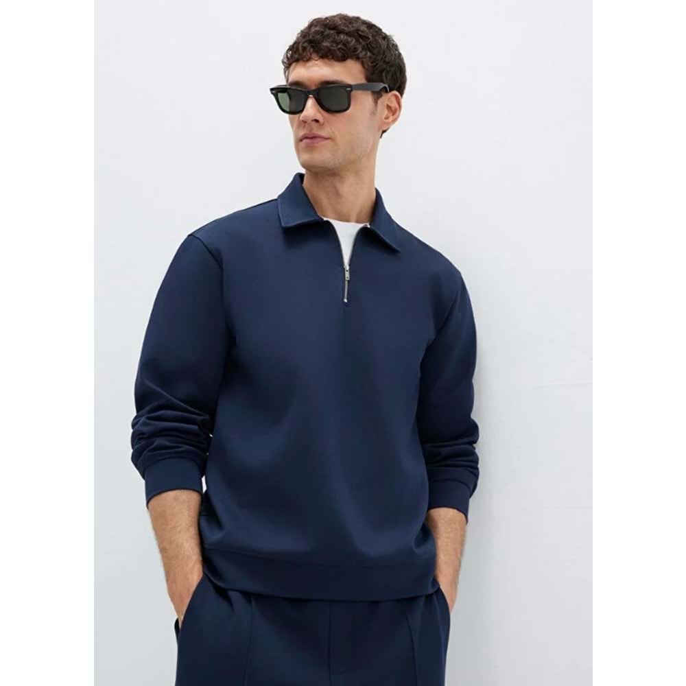Mavi 0S10382-80872 Yarım Fermuarlı Sweatshirt