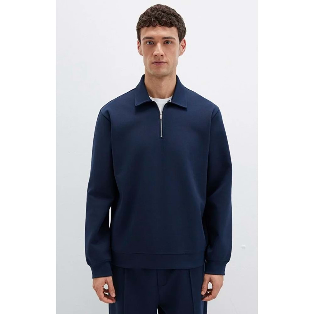 Mavi 0S10382-80872 Yarım Fermuarlı Sweatshirt