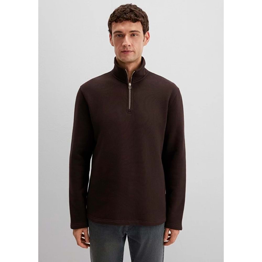 Mavi 0S10519-89103 Yarım Fermuarlı Erkek Sweatshirt