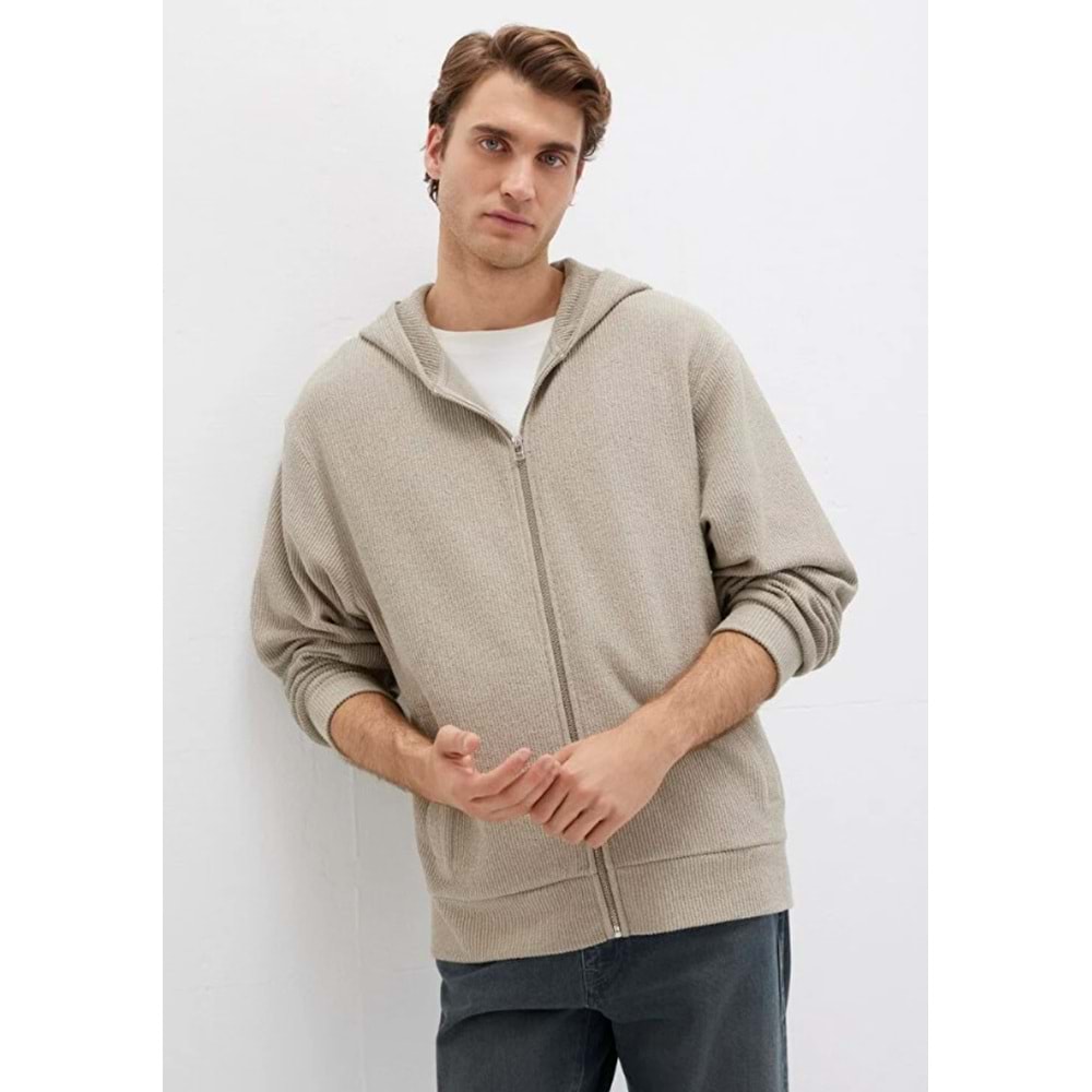 Mavi 0S10520-70154 Ceket Kapüşonlu Fermuarlı Erkek Sweatshirt