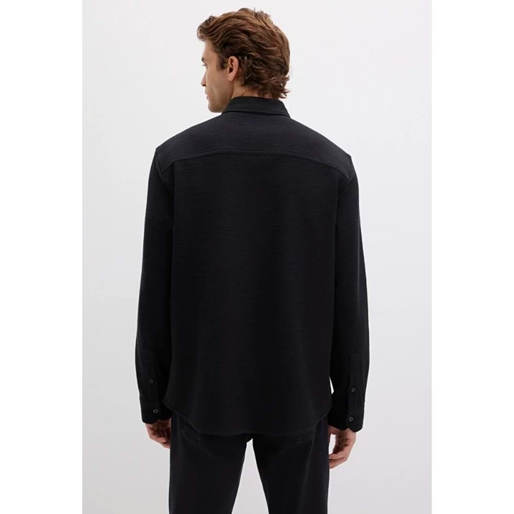 Mavi 0211789-900 M Logo Nakışlı Örme Erkek Gömlek