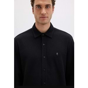 Mavi 0211789-900 M Logo Nakışlı Örme Erkek Gömlek