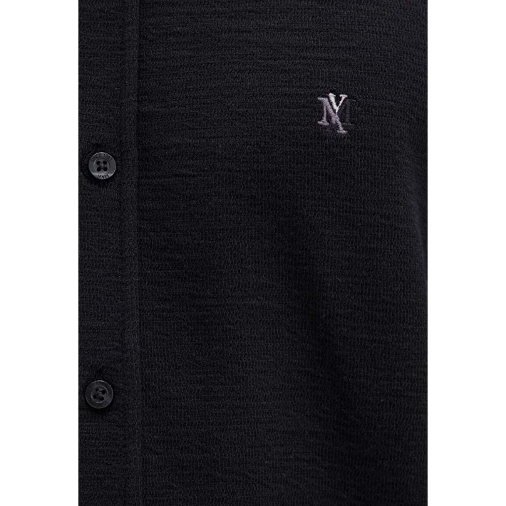 Mavi 0211789-900 M Logo Nakışlı Örme Erkek Gömlek