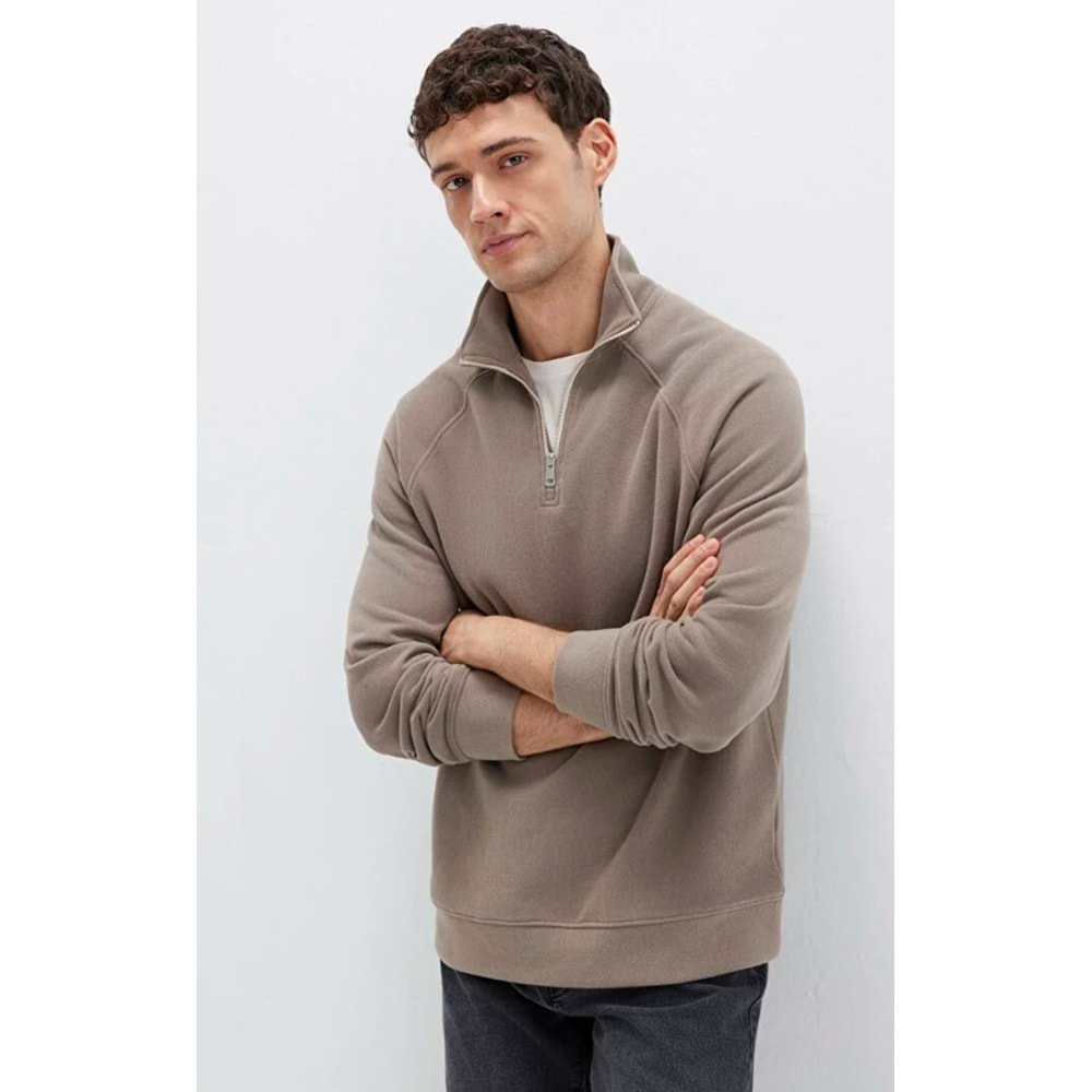 Mavi 0S10483-70380 Yarım Fermuarlı Sweatshirt